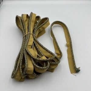 ROPED PIPING SEWING TRIM FLANGED CORD GOLD MULTICOLORED Purple Turquoise 8 YARDS